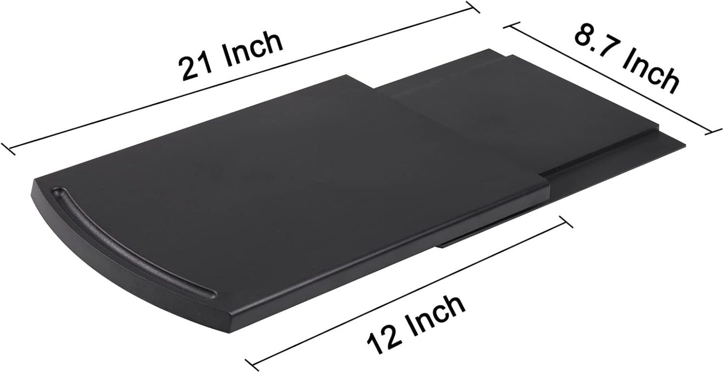 Kitchen Appliance Sliding Tray with Rolling Wheels, Compatible with Coffee Maker, Mixer, Blenders, Air Fryer (3 Pack)