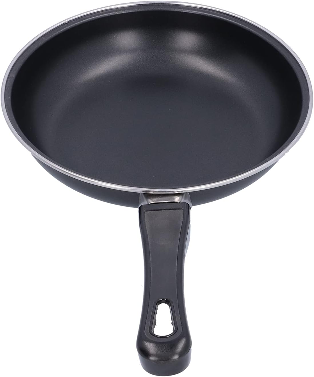 AUNMAS Nonstick Frying Pan, Mini Stainless Steel Cooking Pan, Thickened Wall, Induction Cooker Gas Stove
