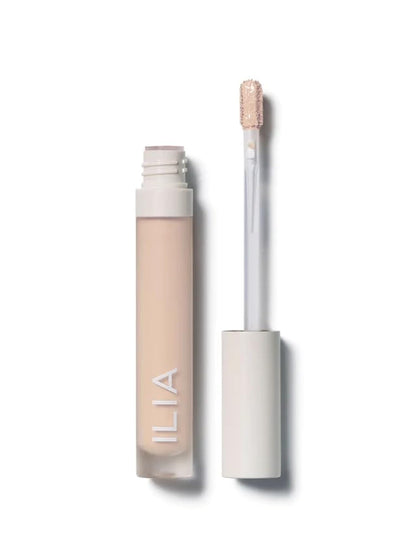 ILIA - True Skin Serum Concealer | Non-Comedogenic, Cruelty-Free, Vegan, Safe For Sensitive Skin, Reduces Appearance of Dark Circles + Blemishes (Arrowroot SC.5, 0.16 oz | 5 ml)