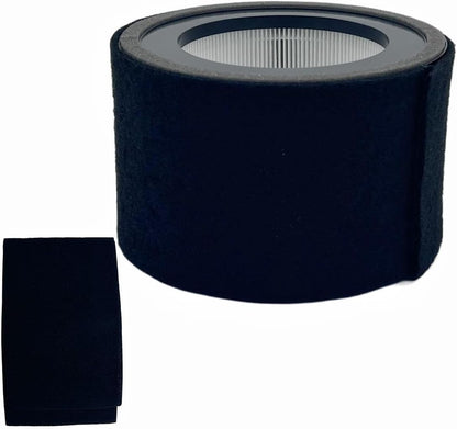 Replacement True HEPA Filter Kit for Crane EE-5068 Air Purifier, Part Number HS-1946, Compatible with jt-8115m Air