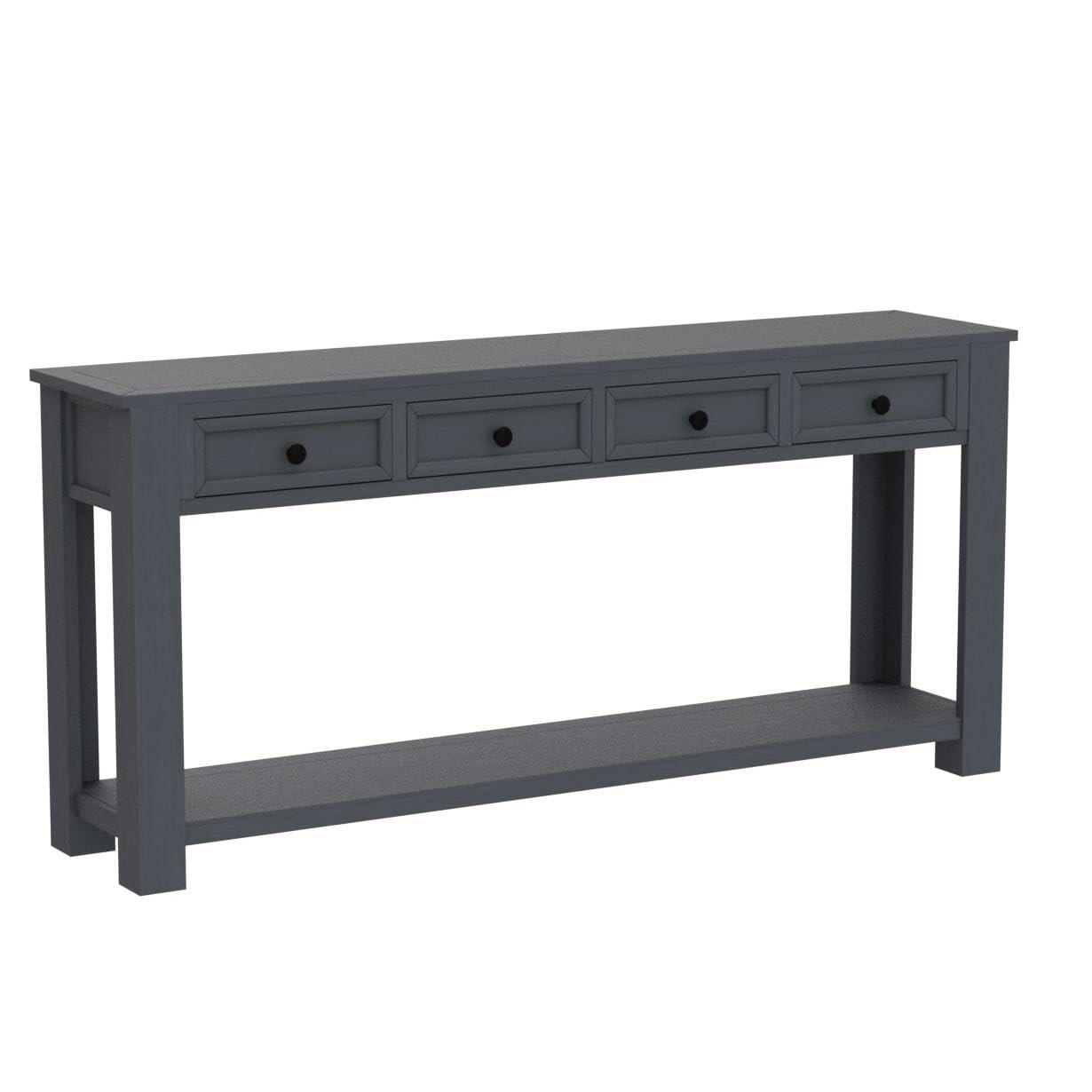 Console Table Sideboard with Storage and Bottom Shelf for Living Room, Kitchen, Entryway/Hallway