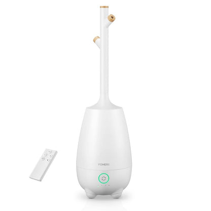 Humidifiers for Bedroom Large Room Home, 5L Quiet Cool Mist Top Fill Humidifier with Essential Oil Diffuser, Remote Control, Smart Humidistat, Sleep Mode, for Baby, Plants, Office, Nursery