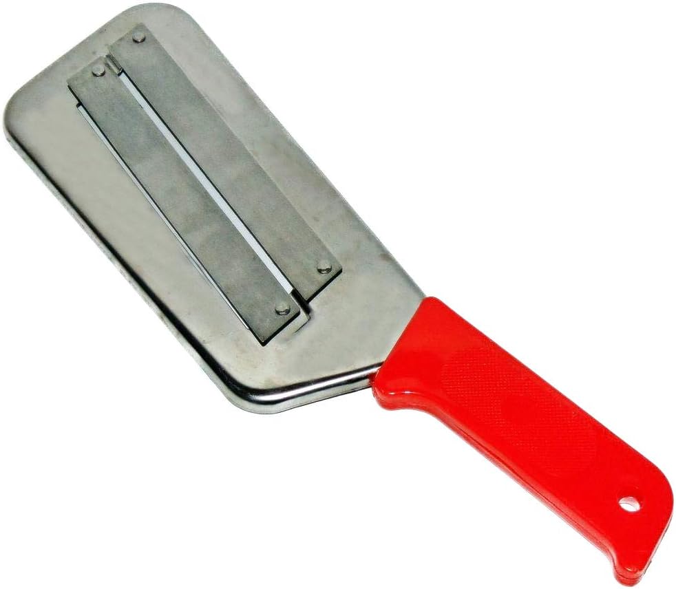 Cabbage Chopper Round Mandoline Slicer, Vegetable Cutter, Manual Potato and Carrot Slicer with Stainless Steel Blades