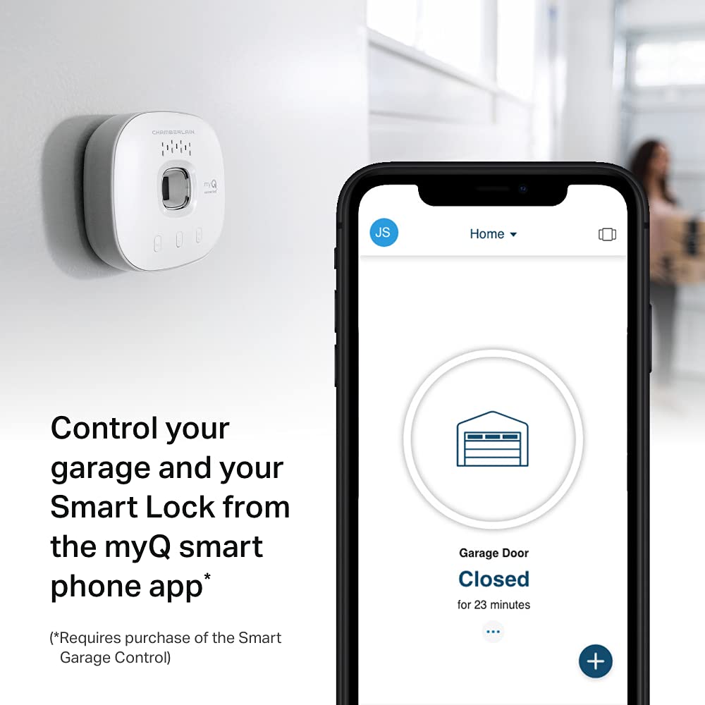 Yale | LiftMaster Smart Lock with Touchscreen Deadbolt - Works with myQ App & Key by Amazon in-Garage Delivery when paired with Smart Garage Hub (sold separately), Oil Rubbed Bronze