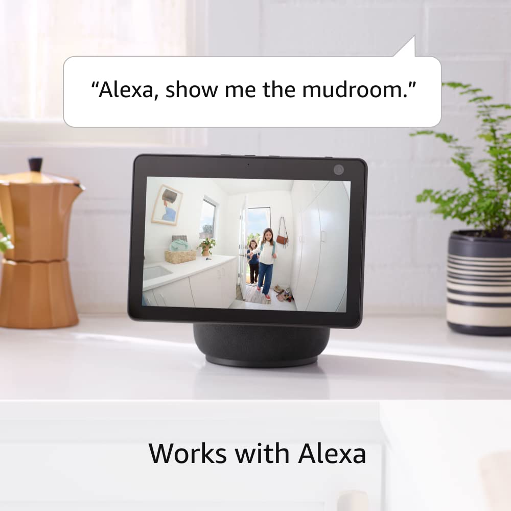 Ring Indoor Cam — Home or business security in 1080p HD video, White