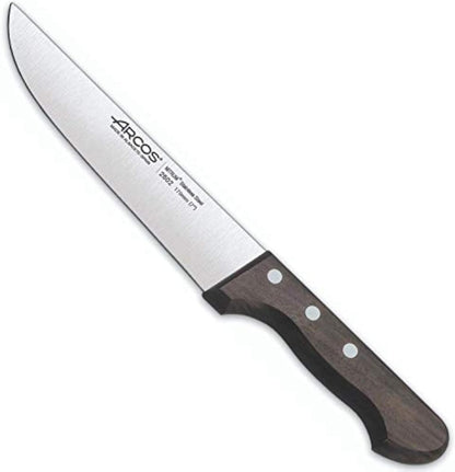 Arcos 7 Inch Butcher Knife Nitrum Stainless Steel. Professional Cooking Knife For Cutting Meat, Fish and Vegetables.