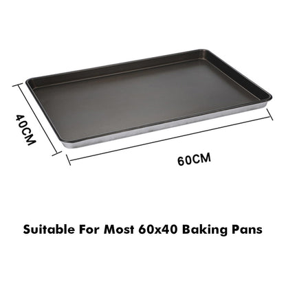 GenSDH 6-Tier Commercial Rack, Steel Bakery Cart with Wheels, Heavy-Duty Drying Trolley for Kitchen & Restaurant, Fits Half/Full Sheet Pans