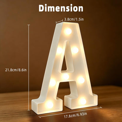 CDIXlmuz ALOHA Lights Up Letters Set – 8.6 in Battery Operated Plastic Led Marquee Light Sign for Hawaiian Luau Party Decorations, Tropical Summer Birthday – 5 Pack (A, H, O, H, A) (White)