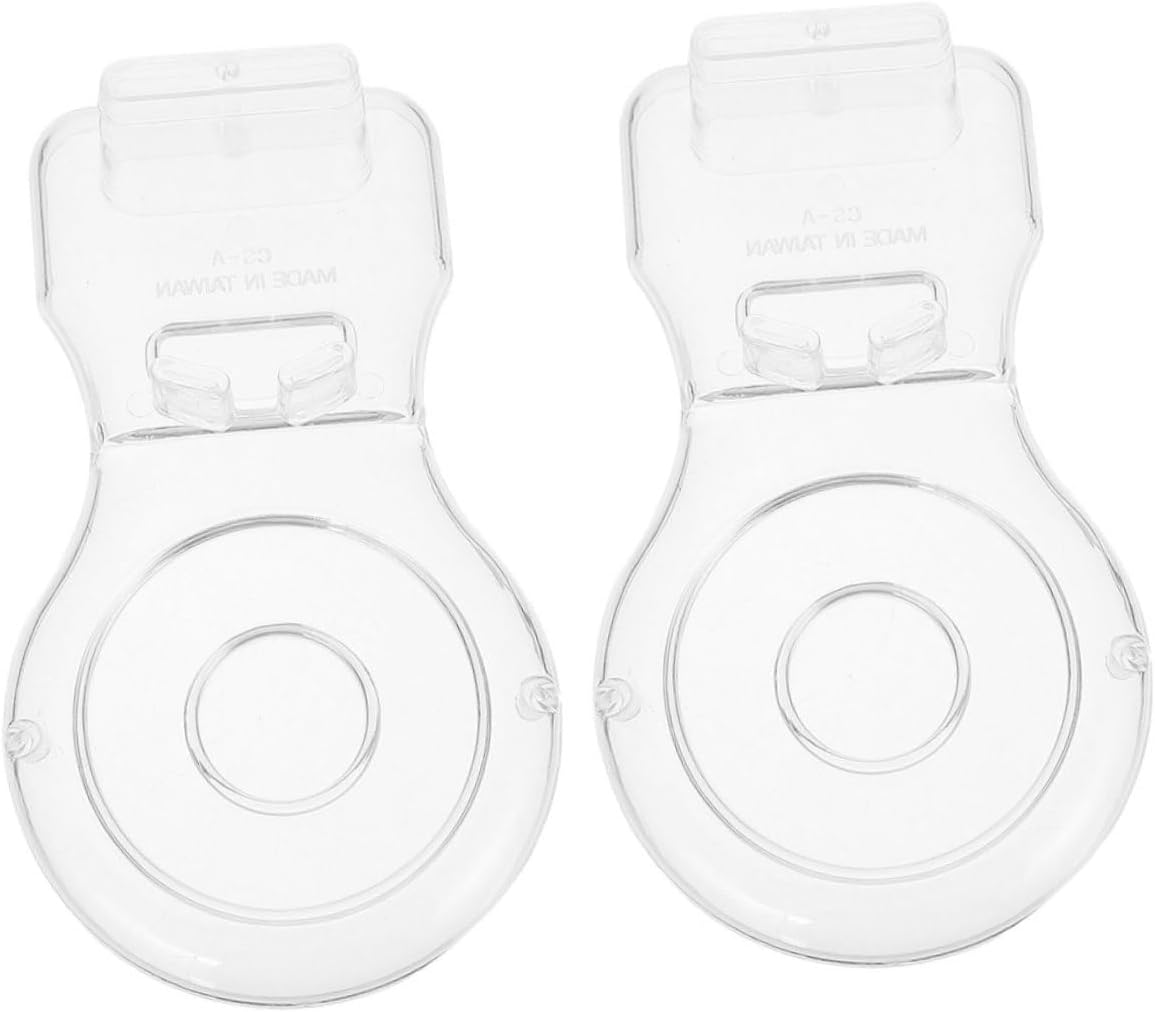 Alipis 2pcs Acrylic Plate Display Stand, China Dish Shape