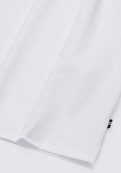 Nautica Men's Solid Crew Neck Short Sleeve Pocket T-Shirt, White, Large