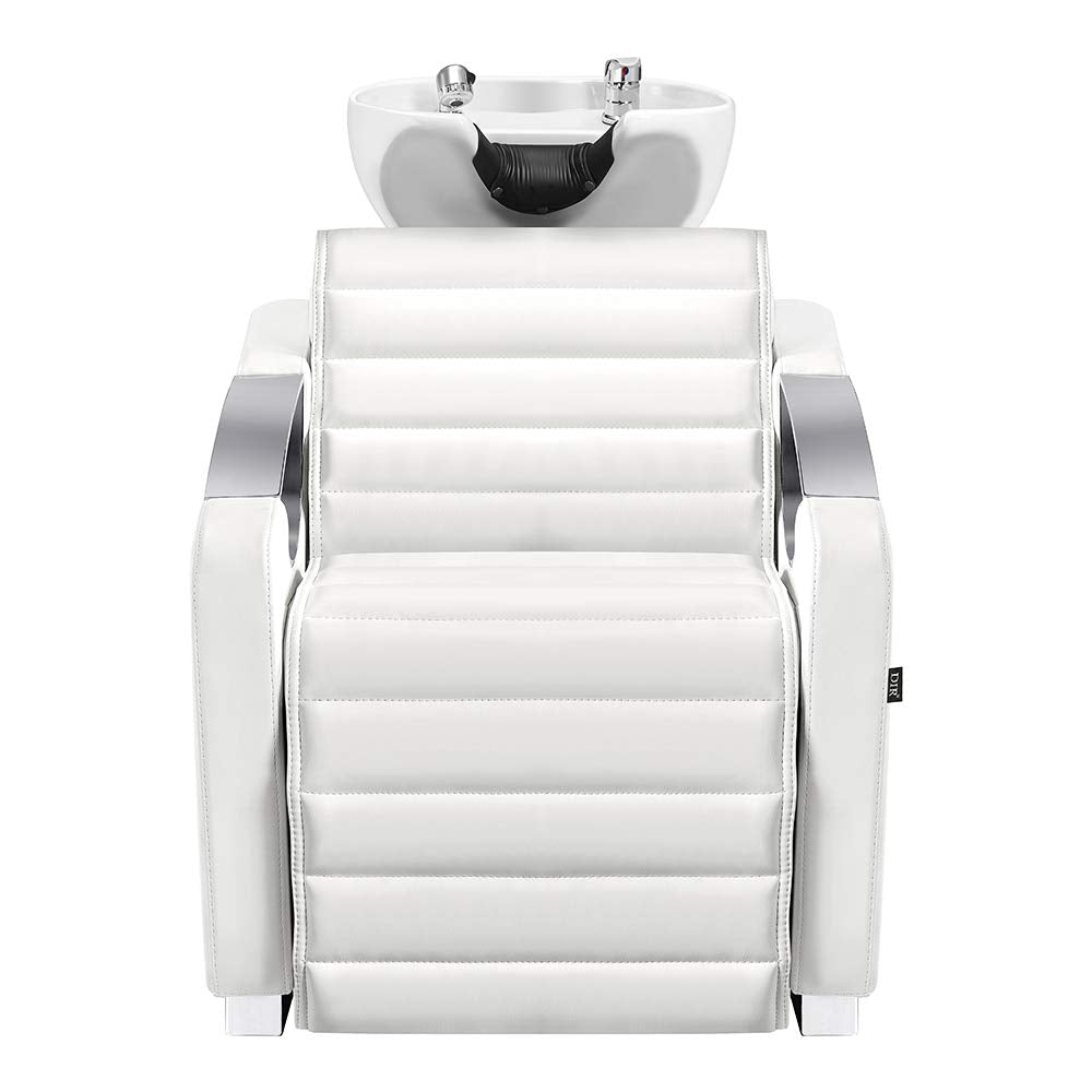 Dir Salon Shampoo Backwash Unit Hair Washing Station with Electrical Leg-Rest Victoria