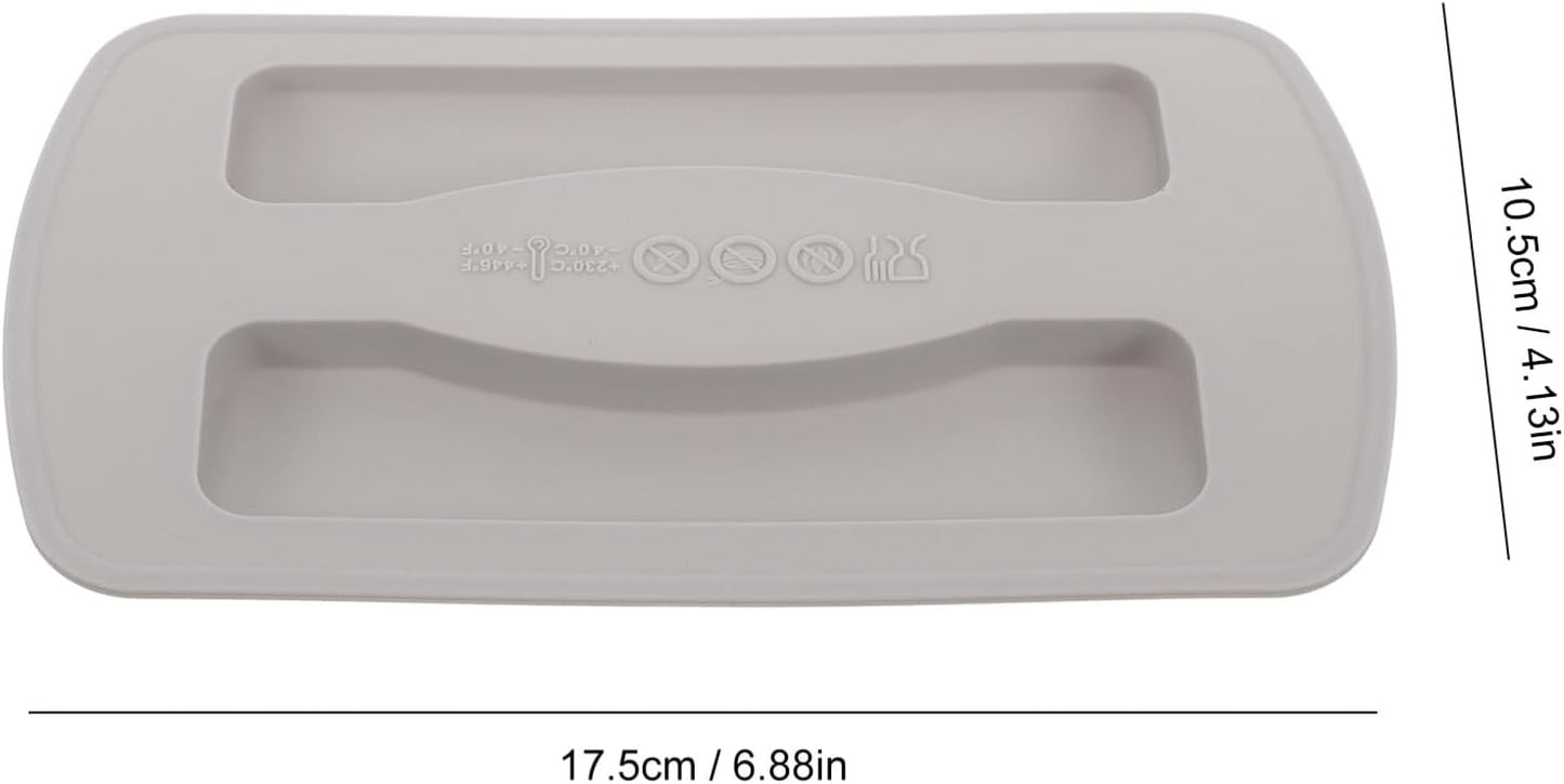 HEMOTON Silicone Toaster Dust Covers - 2 Slice Toaster Lid for Electric Bread Maker Top Covers