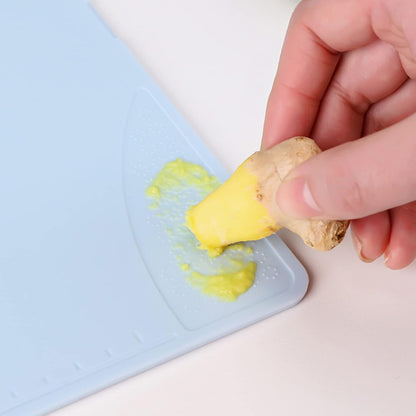 Foldable Kitchen Cutting Board Mats, Portable Plastic Fruit Chopping Board, Non Slip Mat for Meat & Vegetables (Nordic