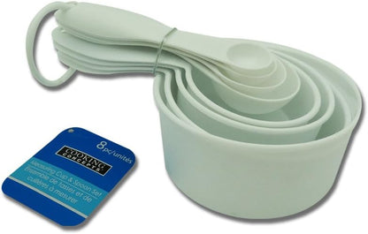 8 Pieces Measuring Cup & Spoon Set