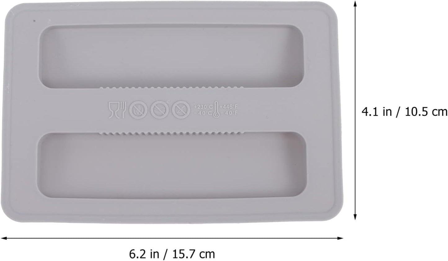 UPKOCH 2 Slice Toaster Cover Silicone Lid Bread Maker Dirt Cover, Top Cover for Toaster Appliance and Sandwich Machine