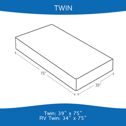 Twin Fitted Sheet Only, Twin Size Sheets for Kids Up to 12 Inches Deep Procket, Single Bed Mattress Sheets Stretchable Breathable Cover for Air Mattress, White