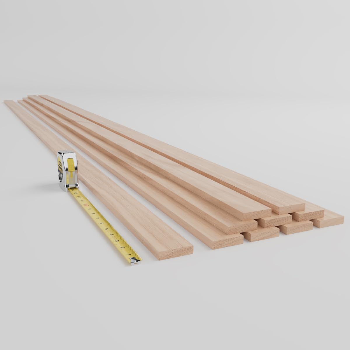 Ekena Millwork Heritage Premier Traditional Stain Grade Solid Hardwood Adjustable Slat Wall Kit w/ 2"W x 94 1/2"H Slats, Maple (Contains 10 Slats)
