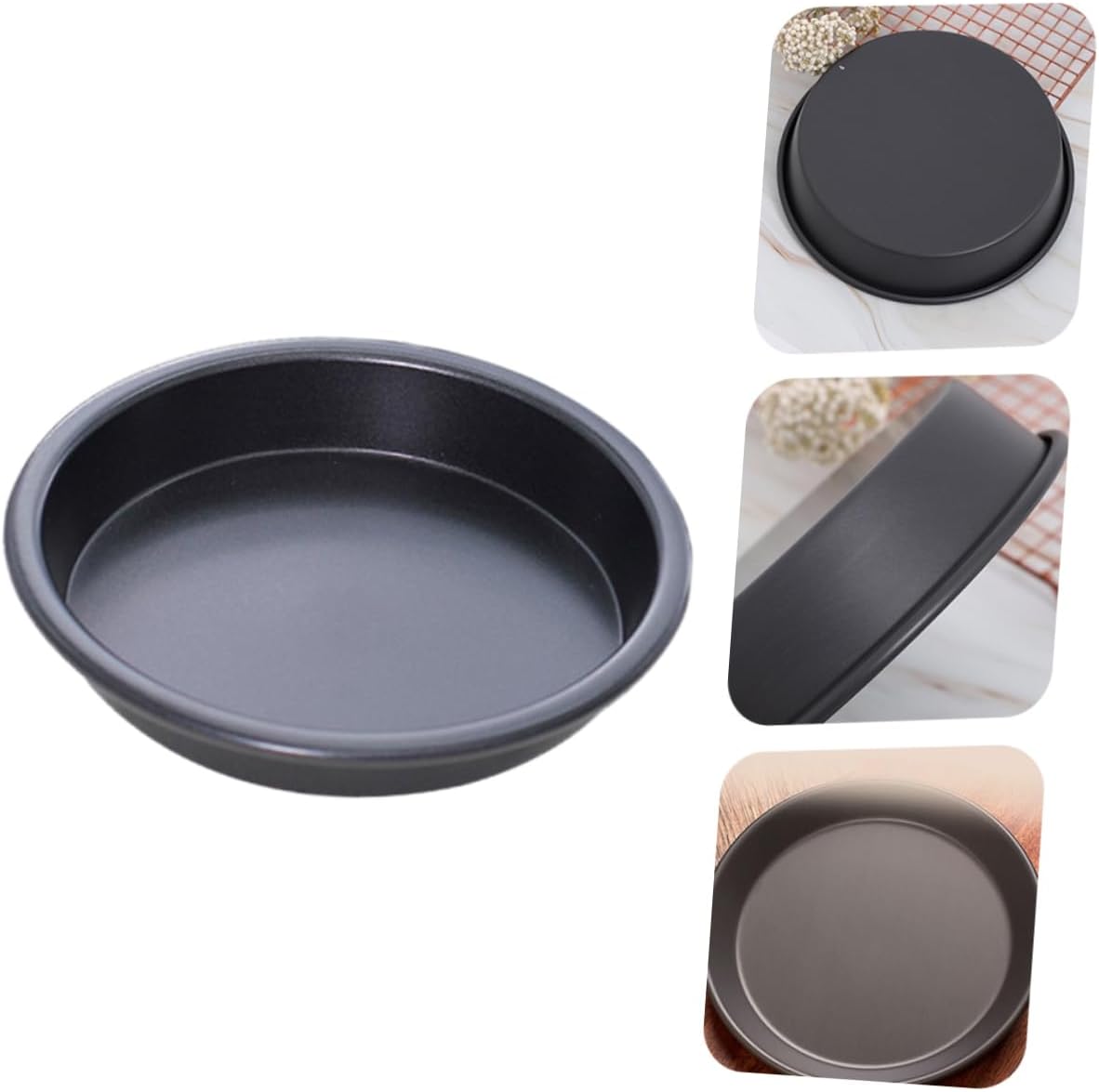 Pizza Pan, Non-Stick Bakeware Round Pizza Baking Tray, Oven Roasting Pan, Cooking Utensils
