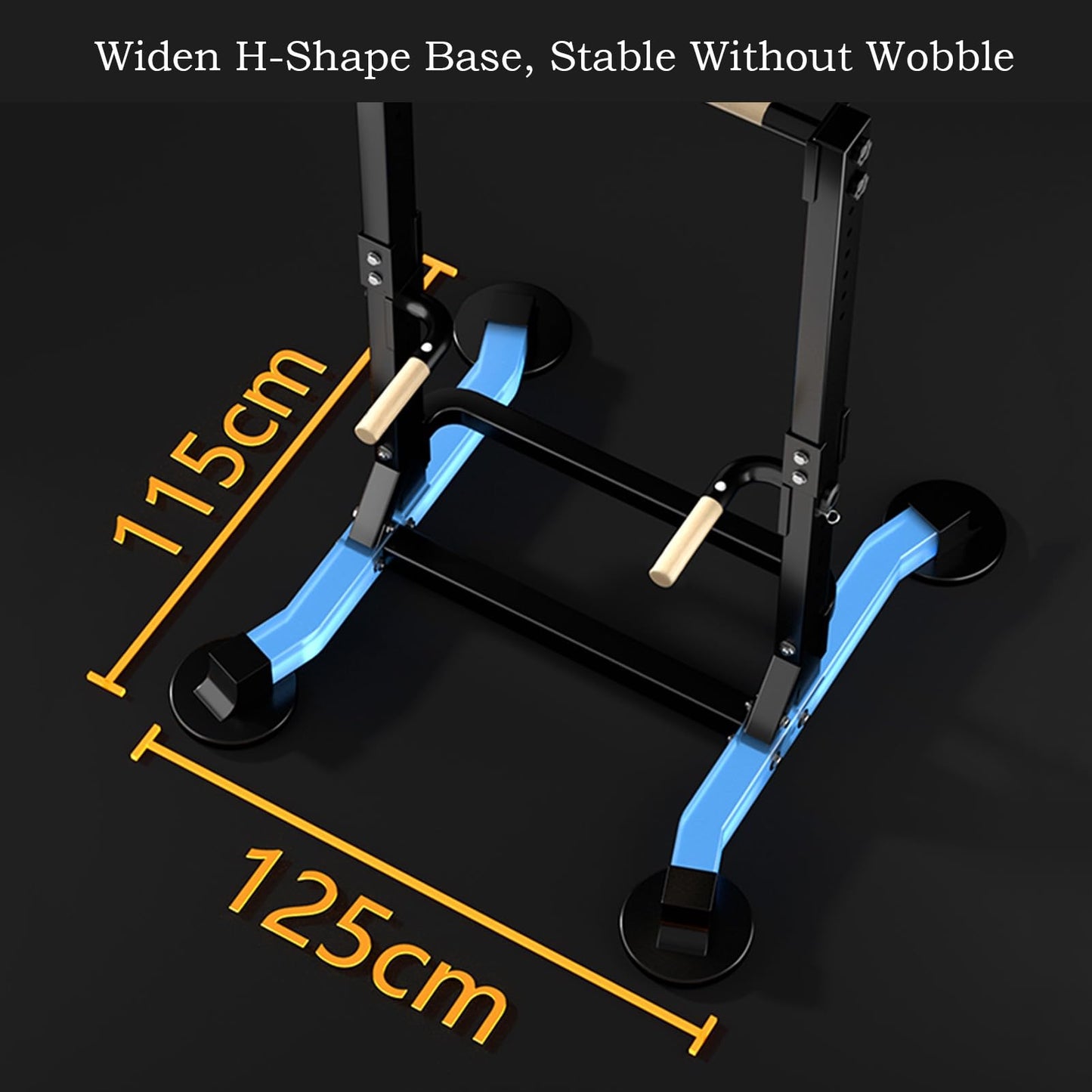 Freestanding Pull Up Bar Power Tower Multifunction Dip Station Adjustable Workout Chin Up Bar Strength Training Equipment Home Gym 1100lbs Support
