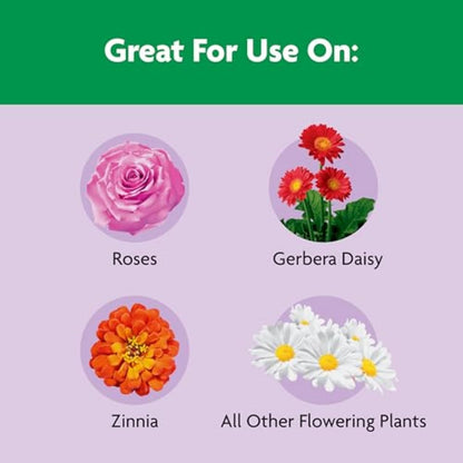 Miracle-Gro Shake 'n Feed Rose & Bloom Plant Food - Long-Lasting Granular Fertilizer for Flowers - 4.5 lbs