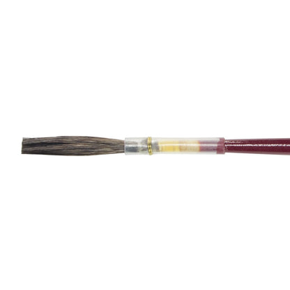 Andrew Mack Brown Kazan Squirrel Hair Lettering Quill Series 179L Size 4