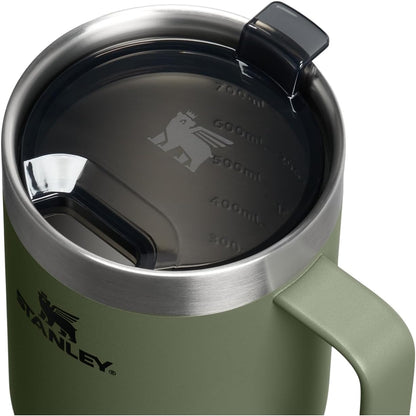 24 oz STANLEY The Everyday Suburban Mug | | Drink Through Lid | Cup for Coffee, Tea and Drinks | Insulated Stainless