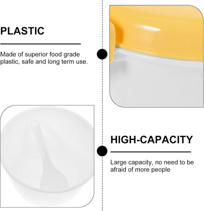 OSALADI Microwave Rice and Pasta Cooker - Dishwasher Safe Food Container for Vegetables and Soups