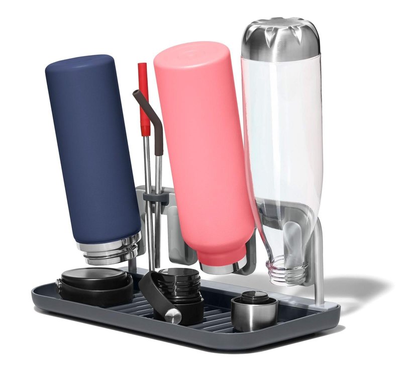 OXO Good Grips Aluminum Frame Bottle Drying Rack