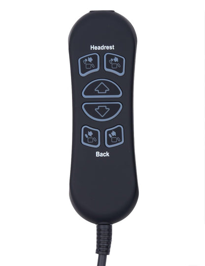 SitzKraft HSW306 Conpatible 6 Button 7 Pin Remote Controller Replacement Hand Wand for Power Recliner (Version B)