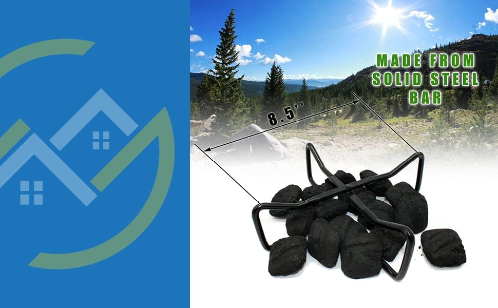 Dutch Oven Lid Lifter and Stand, Cast Iron Pot Stand, Multifunctional Camping Accessory, Includes Red Silicone Mitts