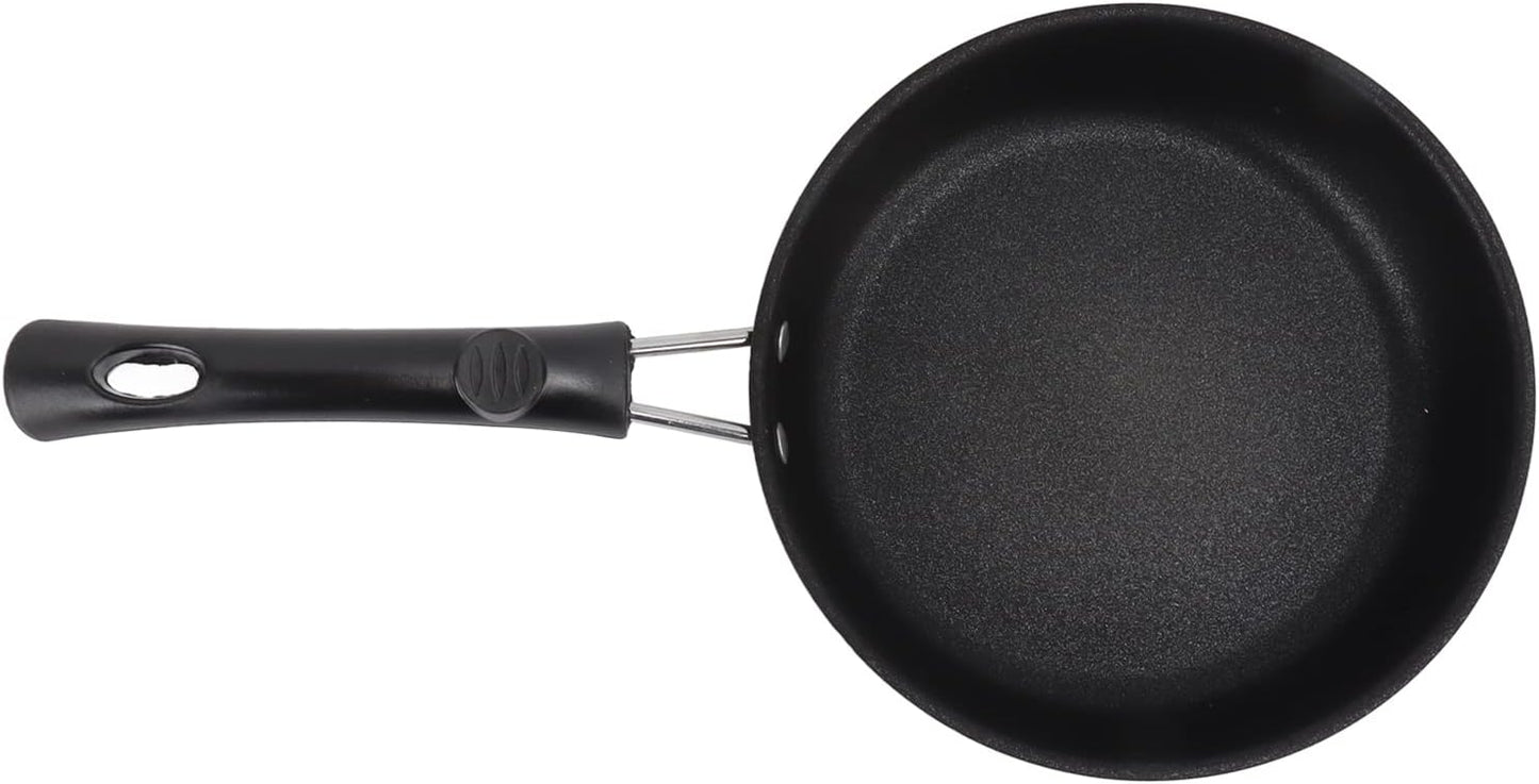 Nonstick Frying Pan, Professional Stainless Steel Omelet Pan, Dishwasher Safe, 16cm