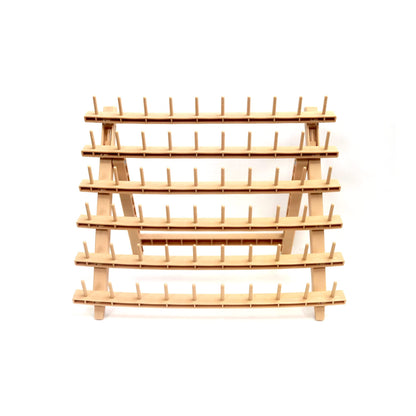 Laflare Braid Rack 60 Spools, PP Braiding Hair Stand, Thread Rack, Sewing Organizer, Quilting, Embroidery - Versatile Extension Holder
