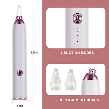 Electric Diamond Painting Art Pen, Vacuum Diamond Art Pen with 2 Replaceable Tips, Ergonomic Design, No Wax Needed Diamond Painting Tools with Adjustable Suction Mode