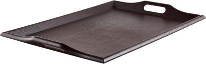 GET RST-2517-1-M 25" 16", G.E.T. Coffee Table / Ottoman Tray with Handles, x Mahogany