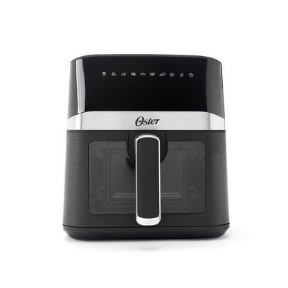 Oster Compact Air Fryer, 4-Quart Digital Airfryer with Window, Easy-to-Use Countertop Air Fryer