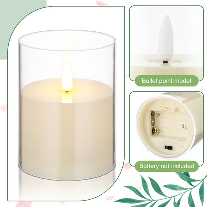 Yunlly 4 Pcs Artificial Lemon Candle Rings Wreaths Decorative Greenery Candle Holder with Yellow Lemons and White Flowers with LED Flameless Candles for Farmhouse Summer Wedding Home Table Centerpiece