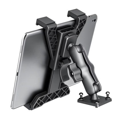 OHLPRO Heavy Duty Drill Base Tablet Holder Car Mount Dashboard for iPad/iPad mini Samsung Galaxy (All 7" - 11.5") Tablets, ipad Mount for Desks,Cars, Great for Wall, Truck, Commercial Vehicles Dash