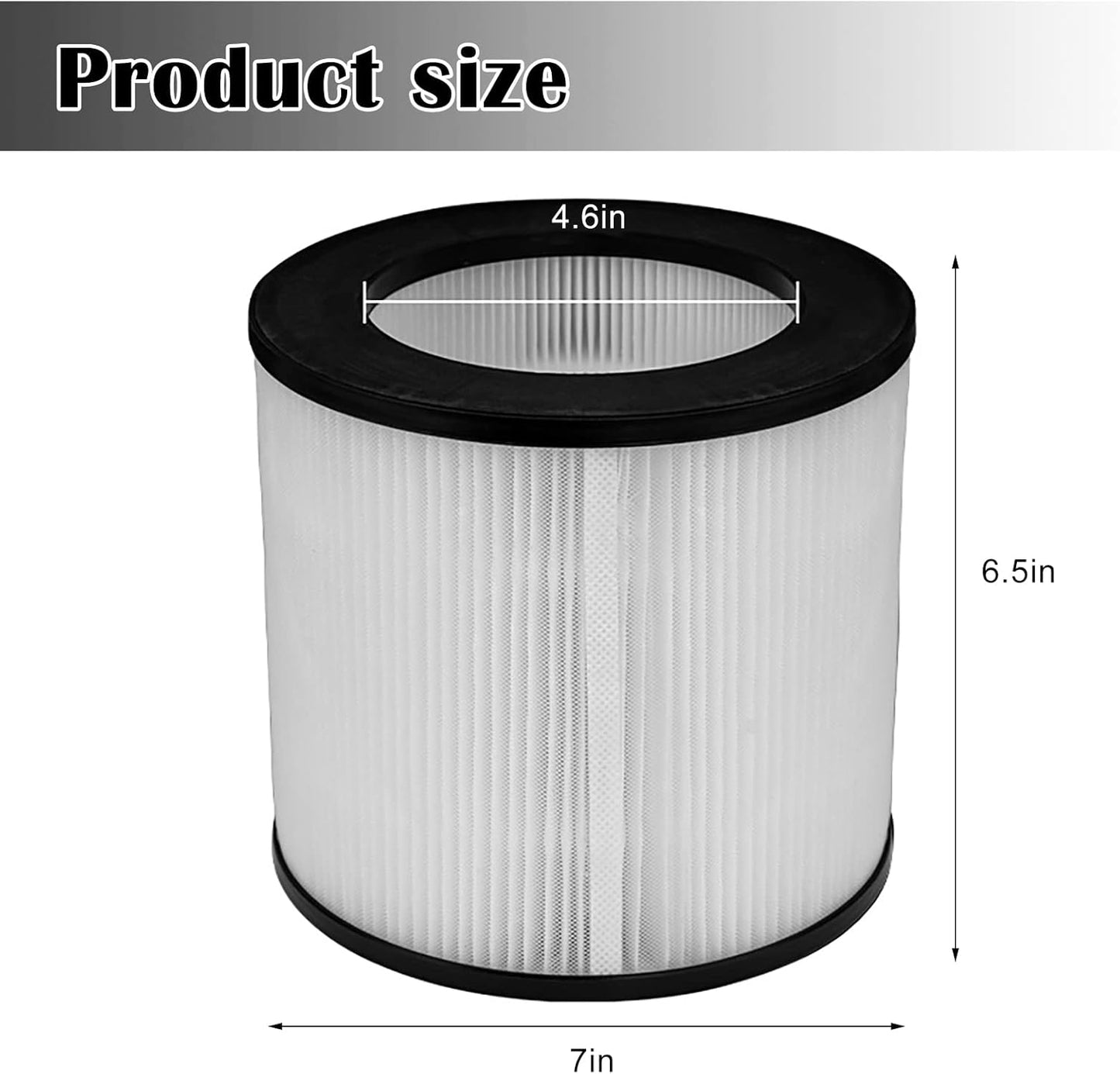 H13 HEPA Replacement Filter for Medify Air Purifier