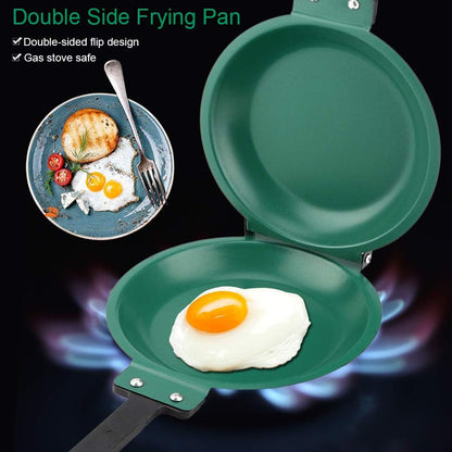 GOTOTOP 7.5 Inch Pancake Maker, Double Side Non-stick Ceramic Coating Frying Pan for Household Kitchen Cookware