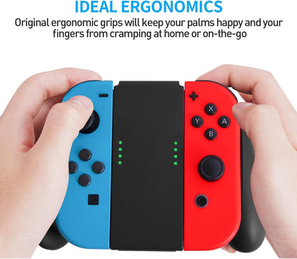 SENBOMA OEM Style Switch Joy Con Controller Comfort Grip Joycon Holder Bracket Accessories - Not for Joycon 2 Controller