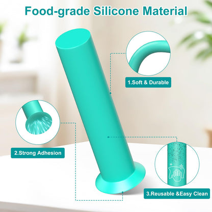 6 Sizes Hole Maker Resin Tool for Resin Mold, Drill-Free Silicone Resin Inserts, Resin Accessories for Epoxy Resin, 30PCS for Resin Jewelry Making & Keychain Crafts