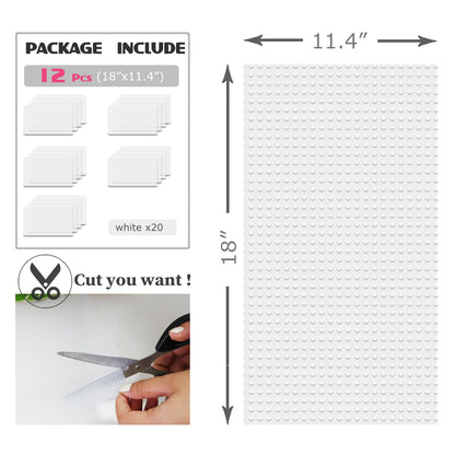 Rwotlls 8Pcs Refrigerator Liners, Washable Fridge Liner Mats Covers Pads for Glass Shelf Cupboard Cabinet Drawer Home Kitchen Accessories Organization (Clear)