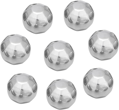 Stainless Steel Ice Spheres for Chilled Wine, Whiskey, and Fruit Drinks
