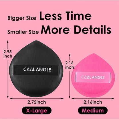 5Pcs Makeup Sponge For Foundation Concealer And Powder, Latex Free Blender Sponge For Natural And Easy Makeup Soft Long-lasting And Beginner-friendly, Green, Medium