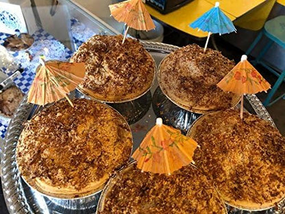 Disposable Aluminum Foil Tart Pan with Lid, 5" Individual Pie Pans, Mini Pie Pans, Pot Pie Tins, Baking Pan, Perfect