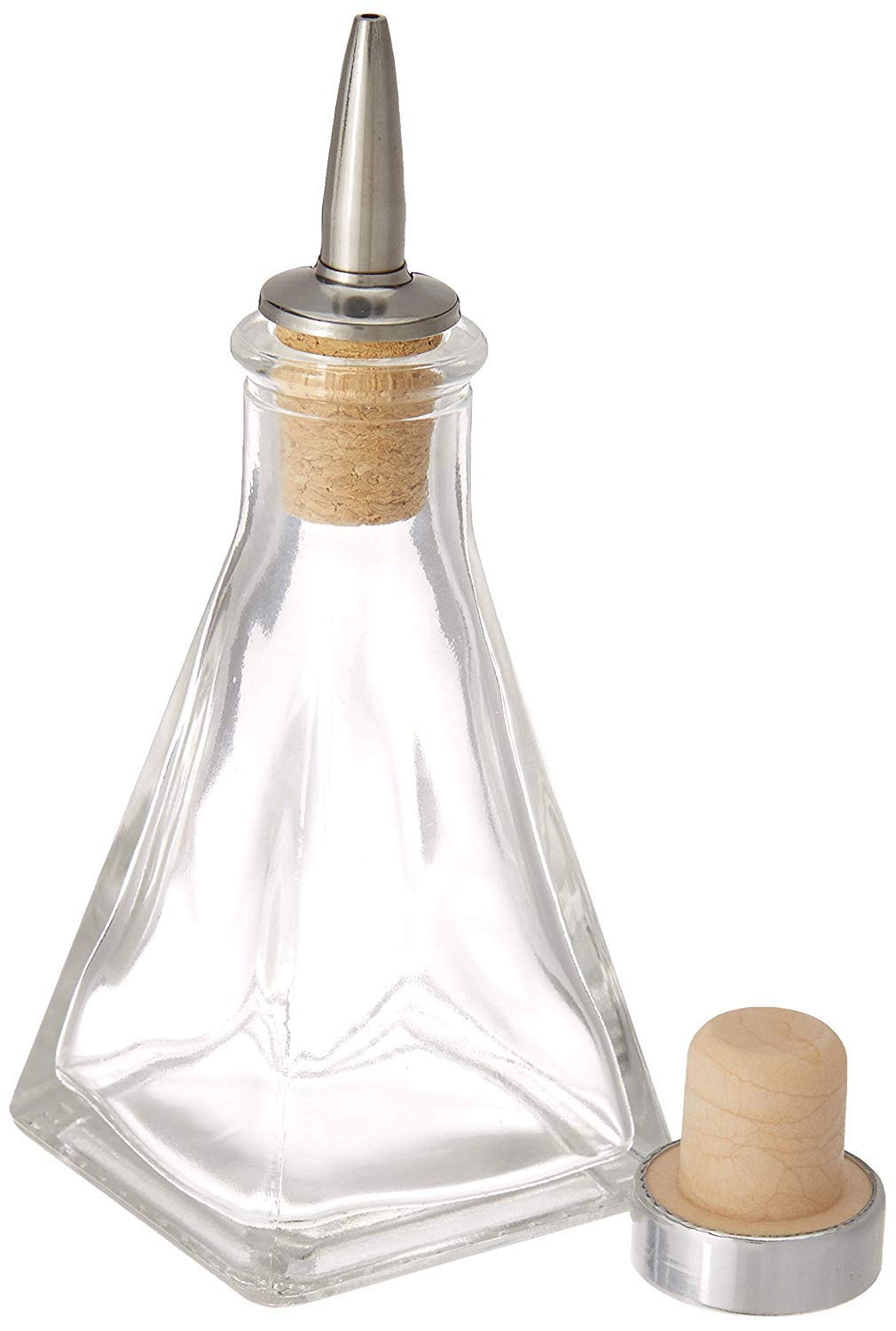 Amehla Bitters Bottle - Set of 2, 3oz Capacity with Dasher Caps and Stopper Caps - Dasher Bottles for Bitters - Elegant and Functional Bitters Bottles for Home or Professional Use