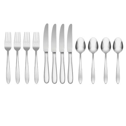 Oneida 895271 Mooncrest 12 Piece Everyday Flatware Set
