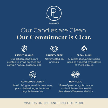 PartyLite Brighter World™ Ylang Ylang Black Currant Jar Candle