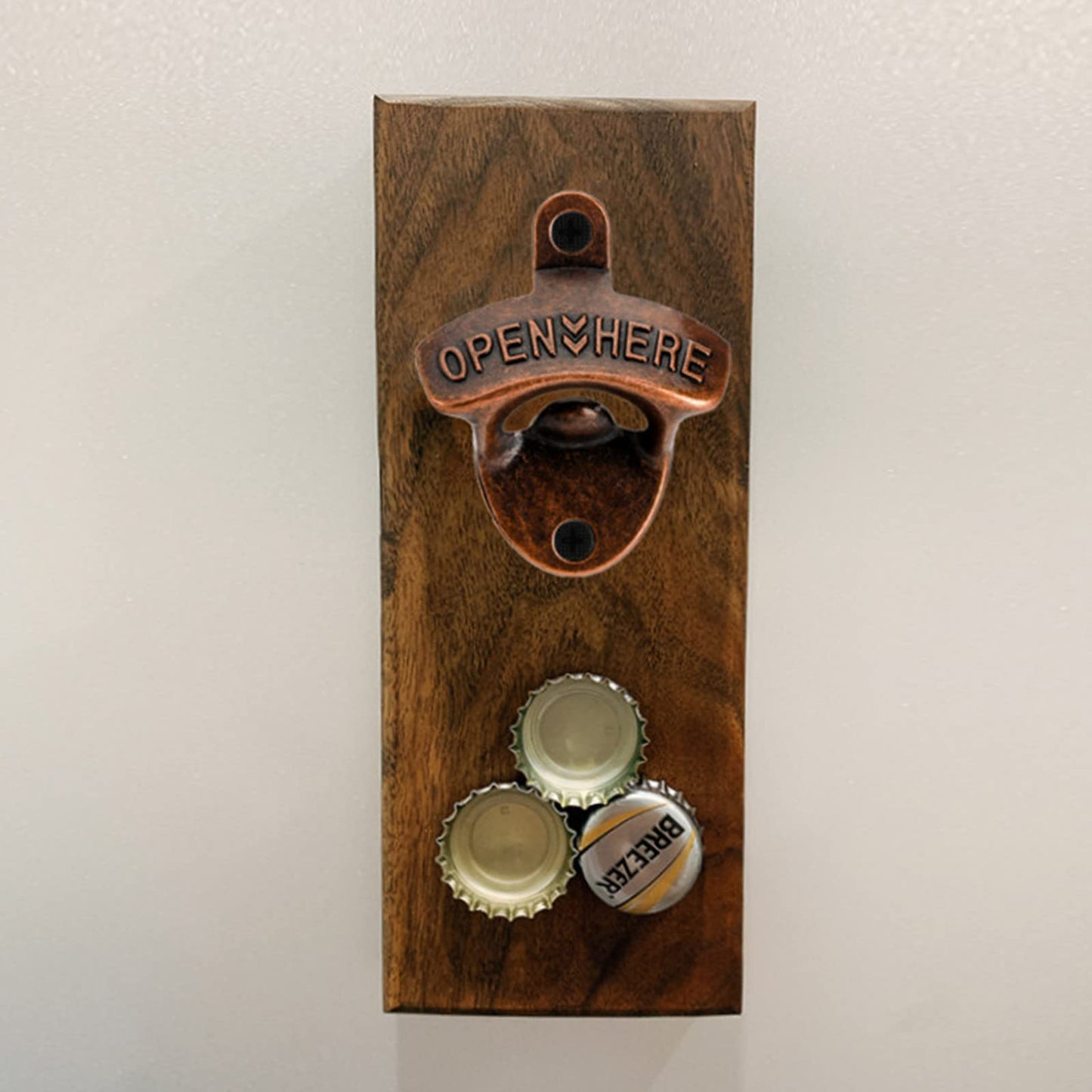 ZOOFOX 12-Piece Wall Mounted Vintage Metal Bottle Opener for Bar, KTV, Home and Outdoor