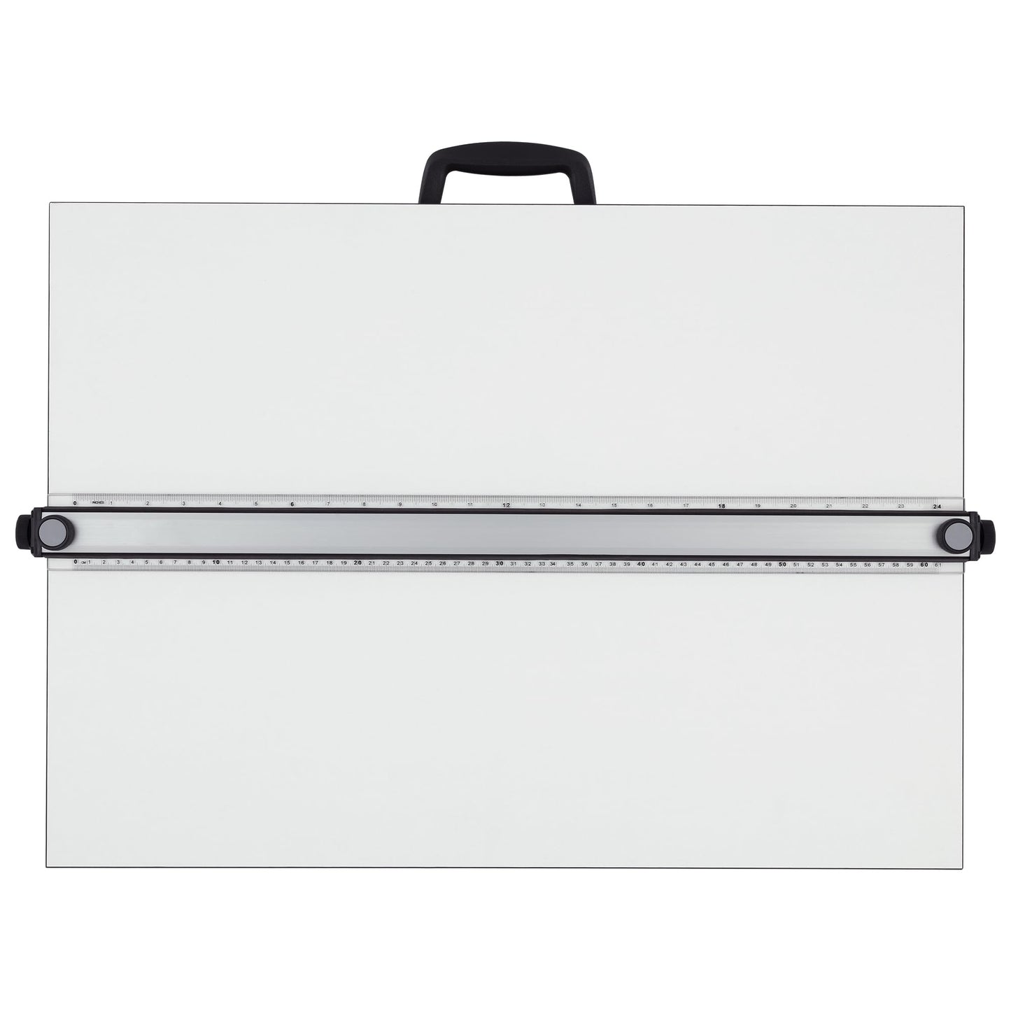 Acurit PXB 20” x 26” Drawing Board for Artists and Designers - Portable Workspace for Drawing, Sketching, Drafting, Painting - Fixed Angled Laminated Surface with Ruler and Parallel Motion Bar